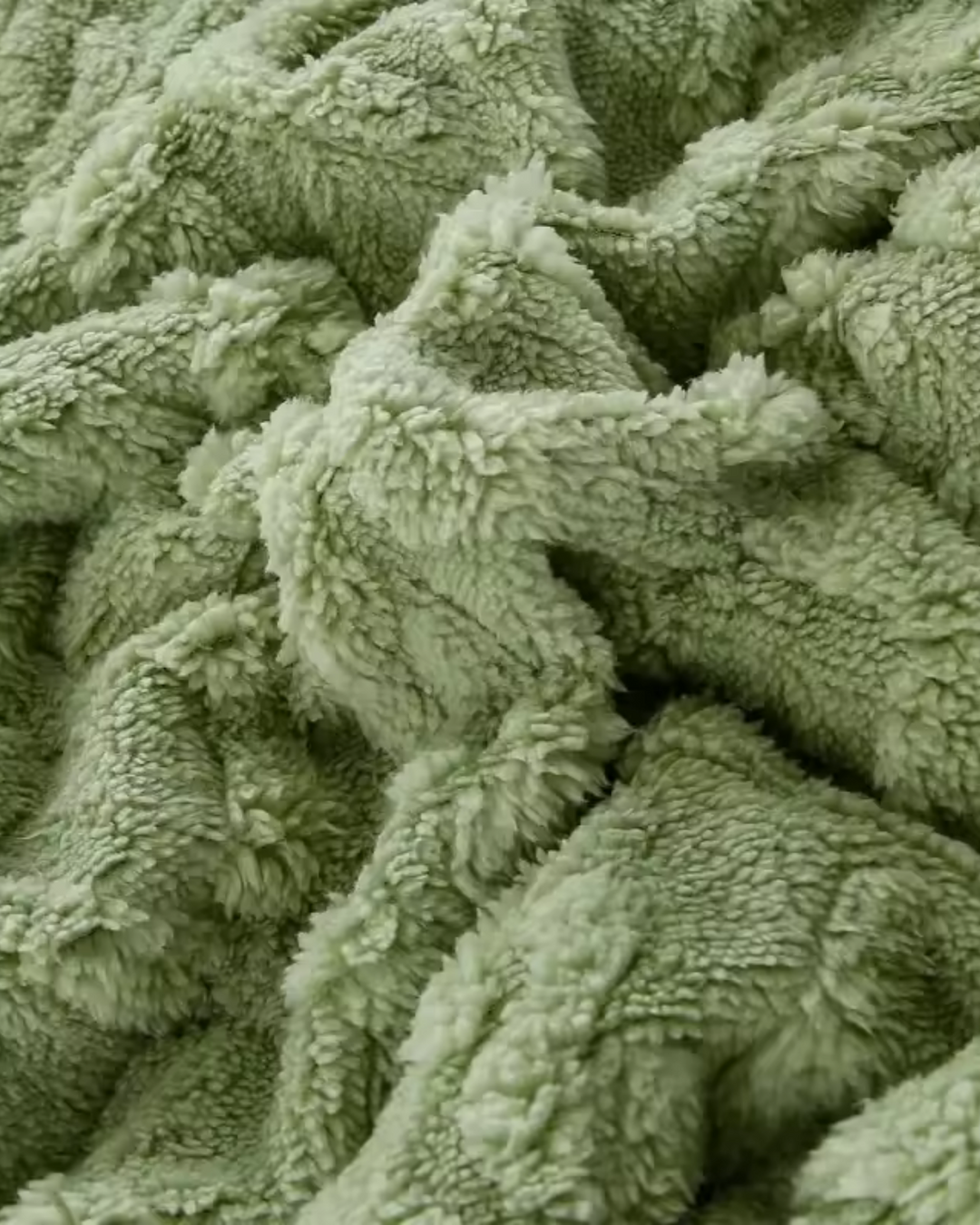 Ultra-Soft Textured Fleece Throw Blanket – Minimalist Bed & Sofa Decor