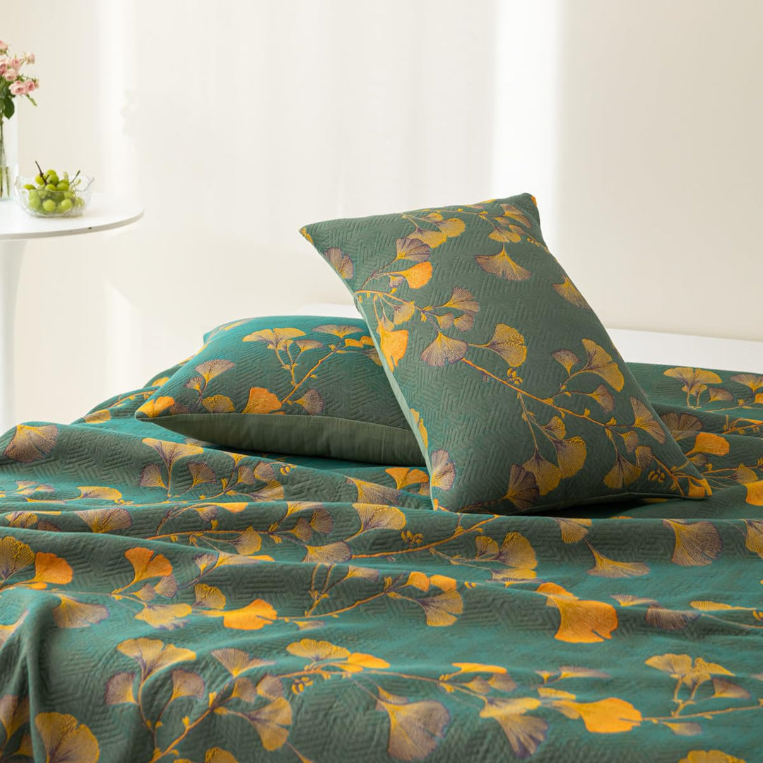 Verdona Reversible Ginkgo Leaf Quilt