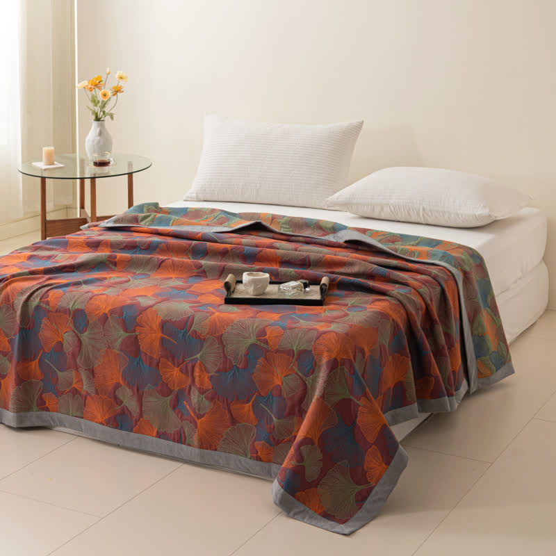 Three-Layer Cotton Gauze Bed Quilt