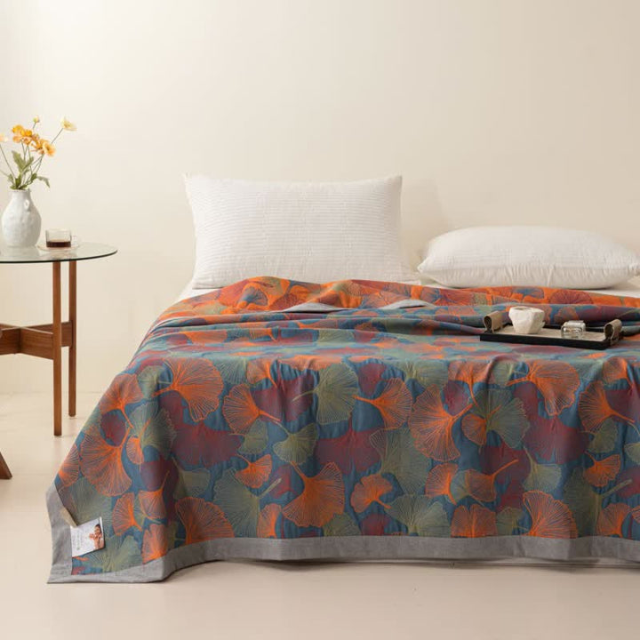Three-Layer Cotton Gauze Bed Quilt