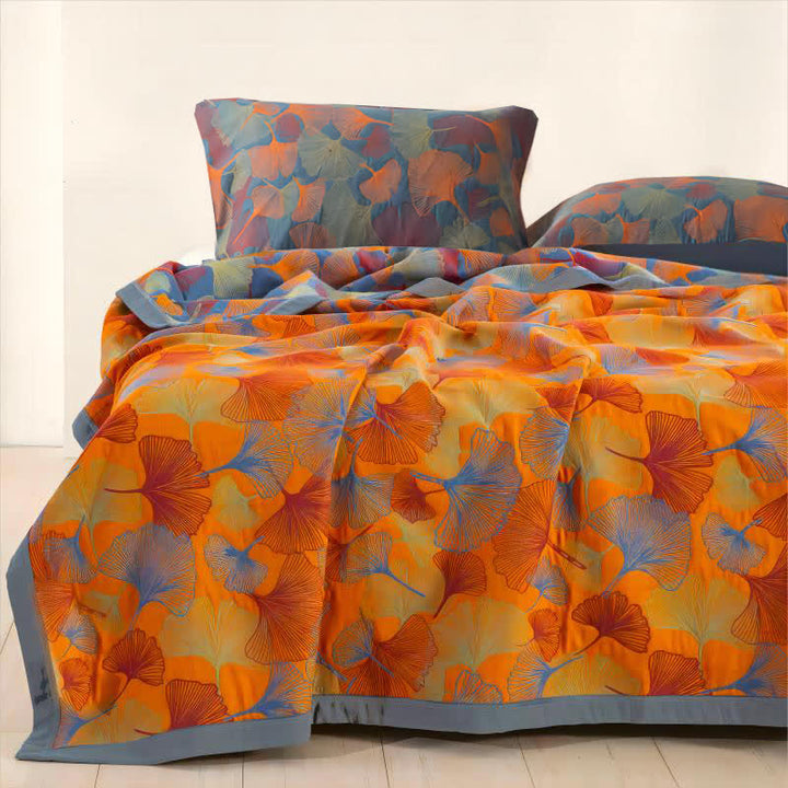 Three-Layer Cotton Gauze Bed Quilt