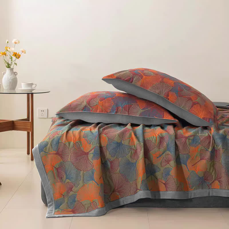 Three-Layer Cotton Gauze Bed Quilt