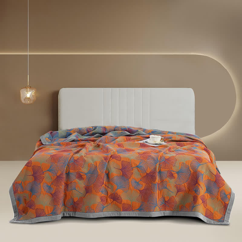 Three-Layer Cotton Gauze Bed Quilt