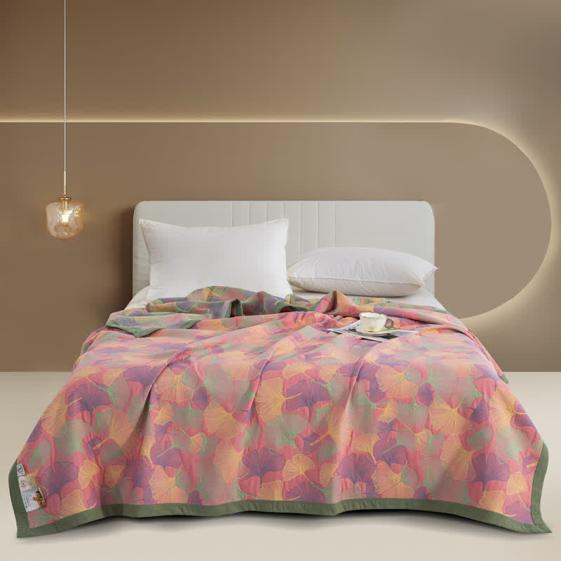 Three-Layer Cotton Gauze Bed Quilt