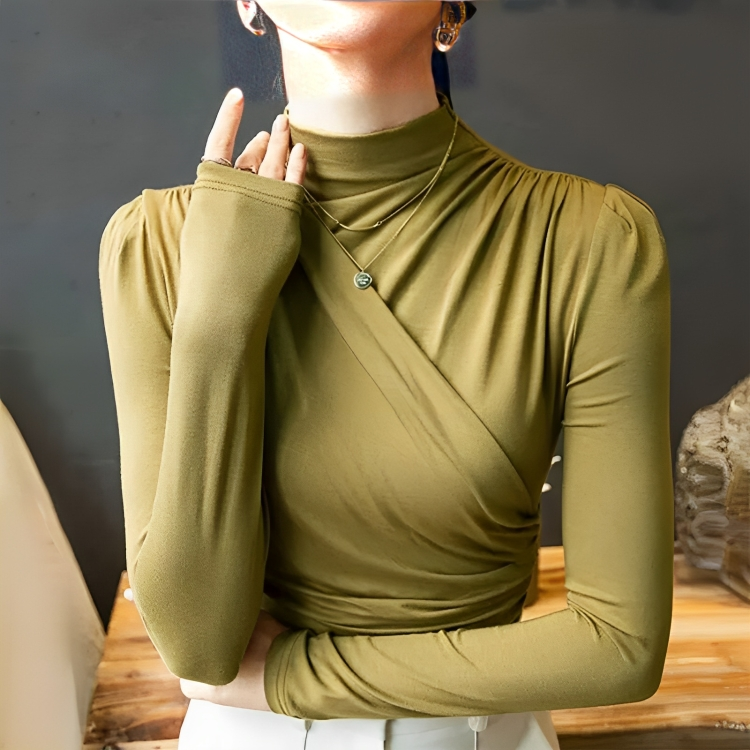 CozyCotton Women's Turtleneck - Edward Fraiser