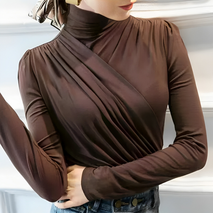 CozyCotton Women's Turtleneck - Edward Fraiser