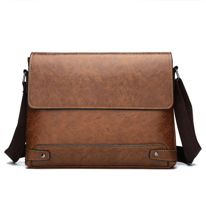 Men’s Faux Leather Briefcase