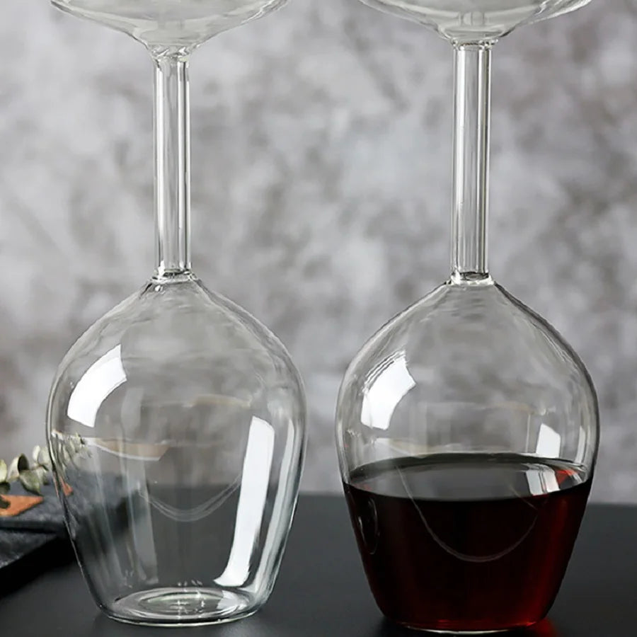 Upside-down Decanter Glass