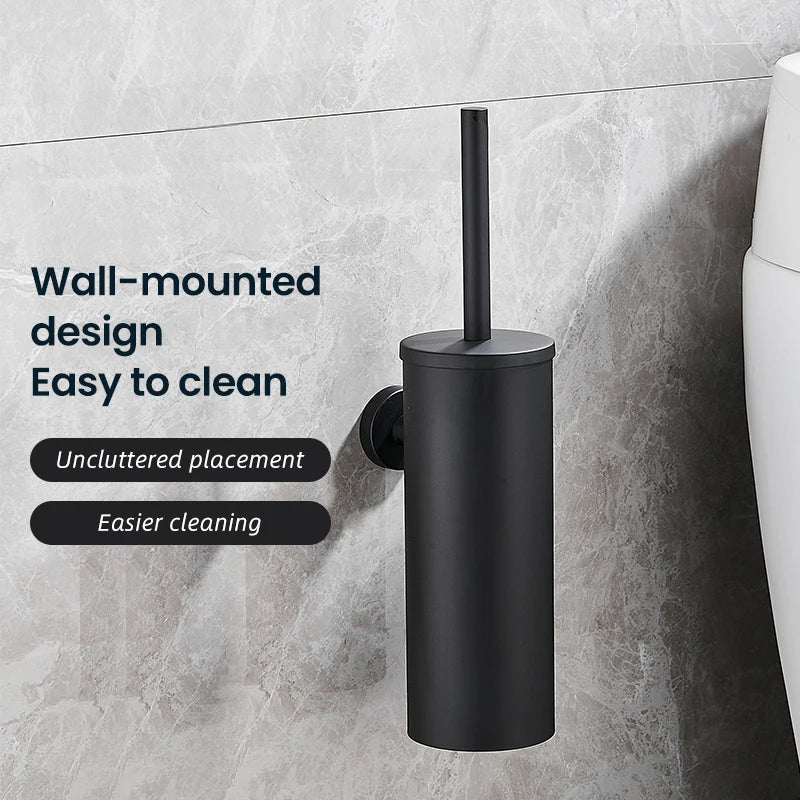 Carbon Toilet Brush Holder