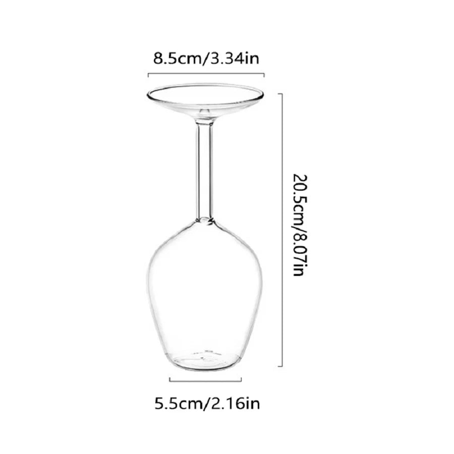 Upside-down Decanter Glass