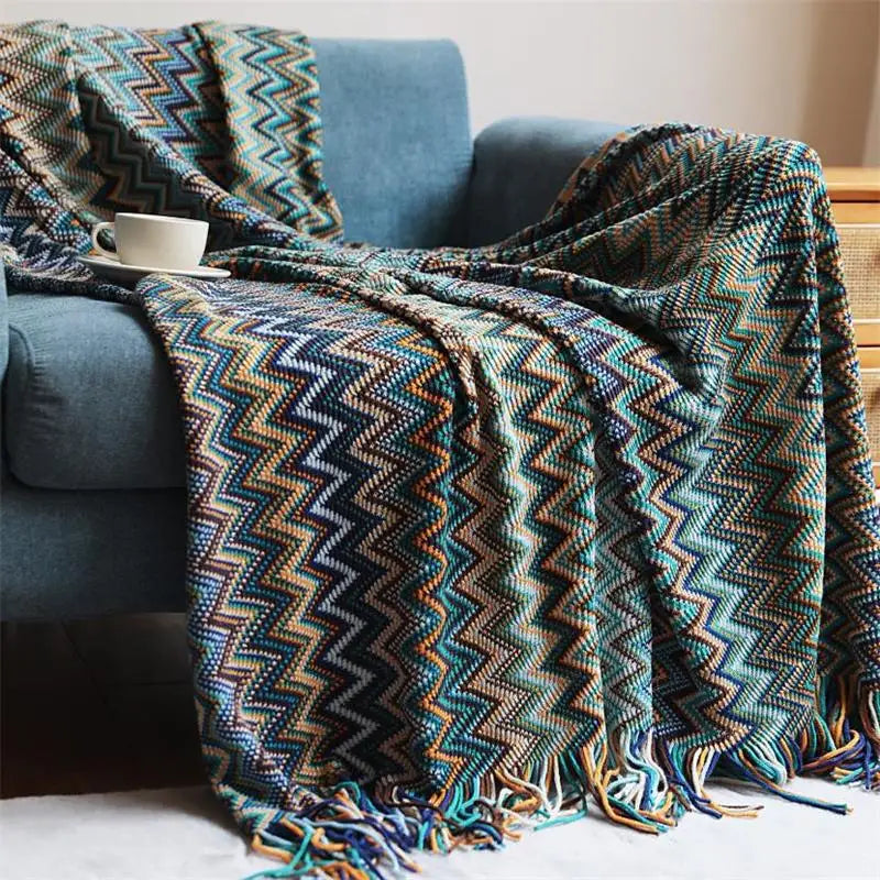 Vivid Boho Blanket