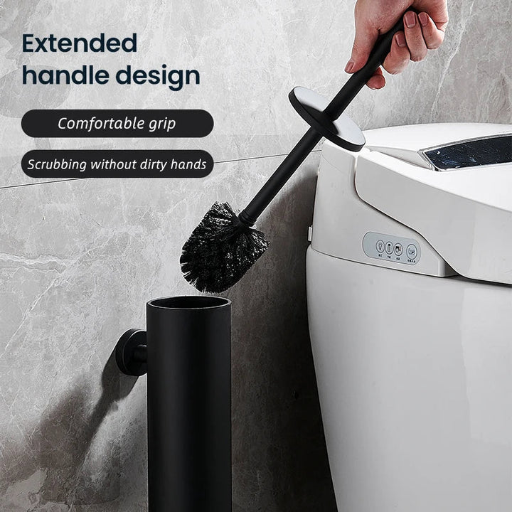 Carbon Toilet Brush Holder