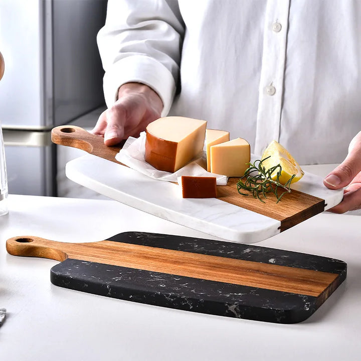 Grandeur Marble Acacia Cheese Board