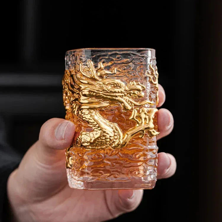 Year of the Dragon Whiskey Glass