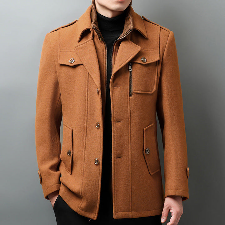 Valen Wool-Blend Utility Jacket