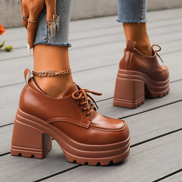 Versailles Chunky Platform Oxfords