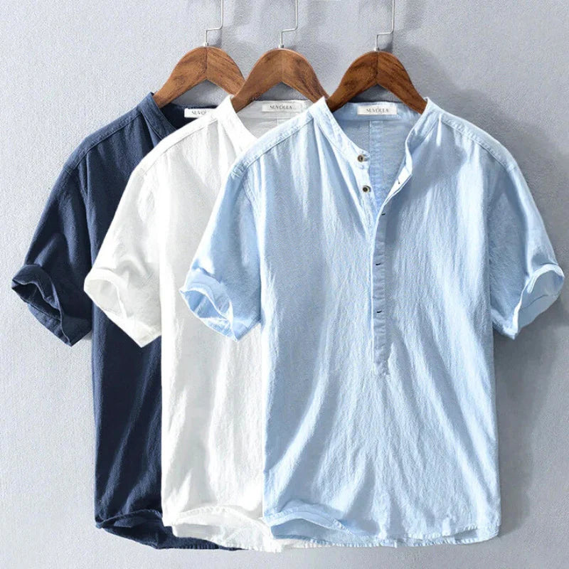 Malaga Premium Linen Shirt - Edward Fraiser