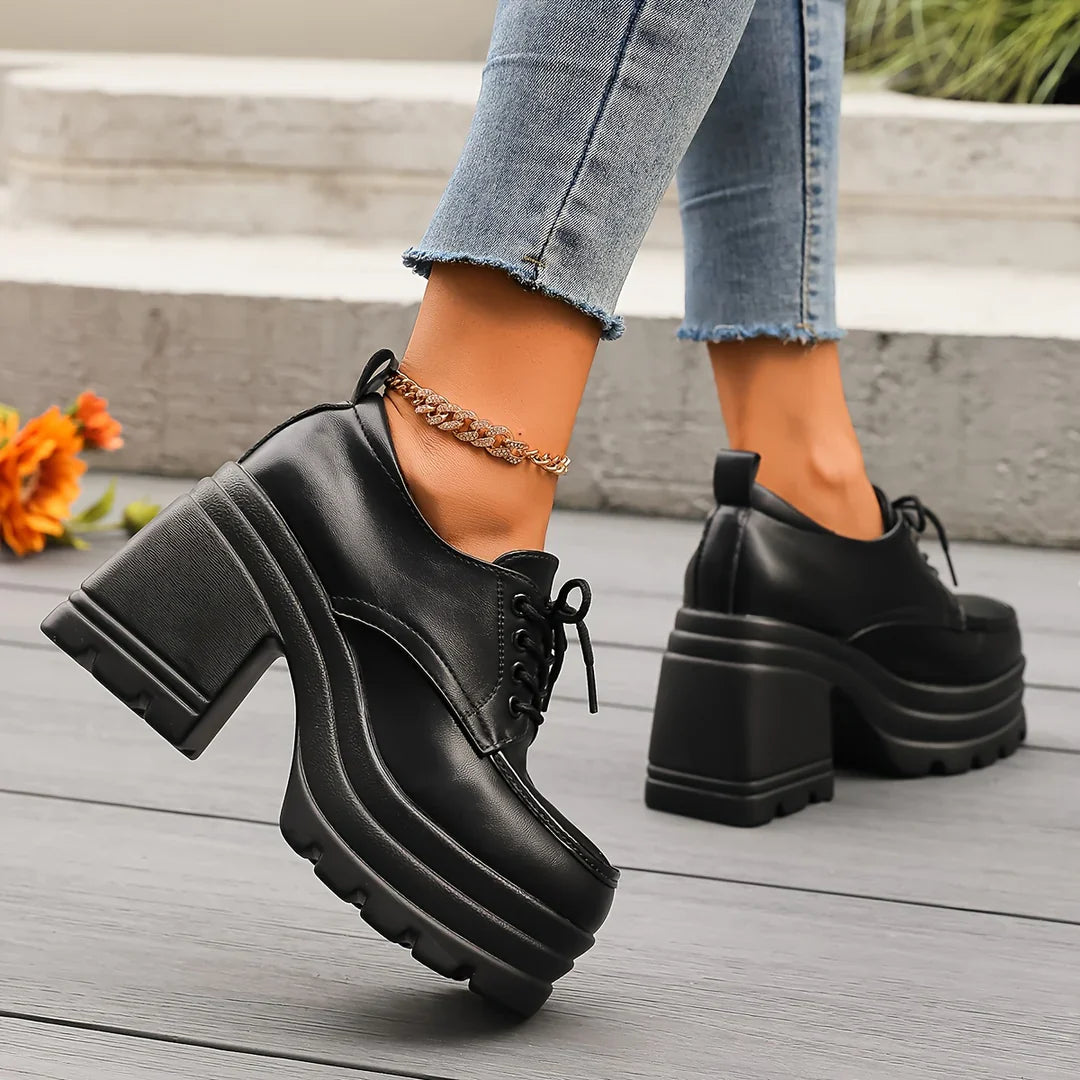 Versailles Chunky Platform Oxfords