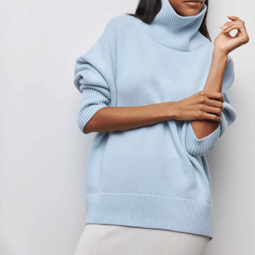 Marseille Cotton Turtleneck Sweater