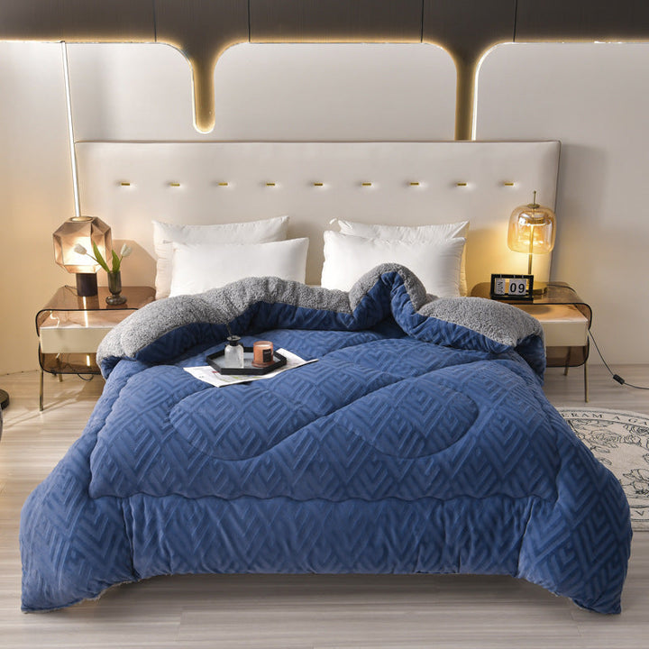 Cloudrest Quilted Sherpa Blanket