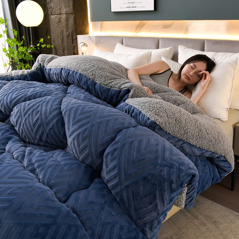 Cloudrest Quilted Sherpa Blanket