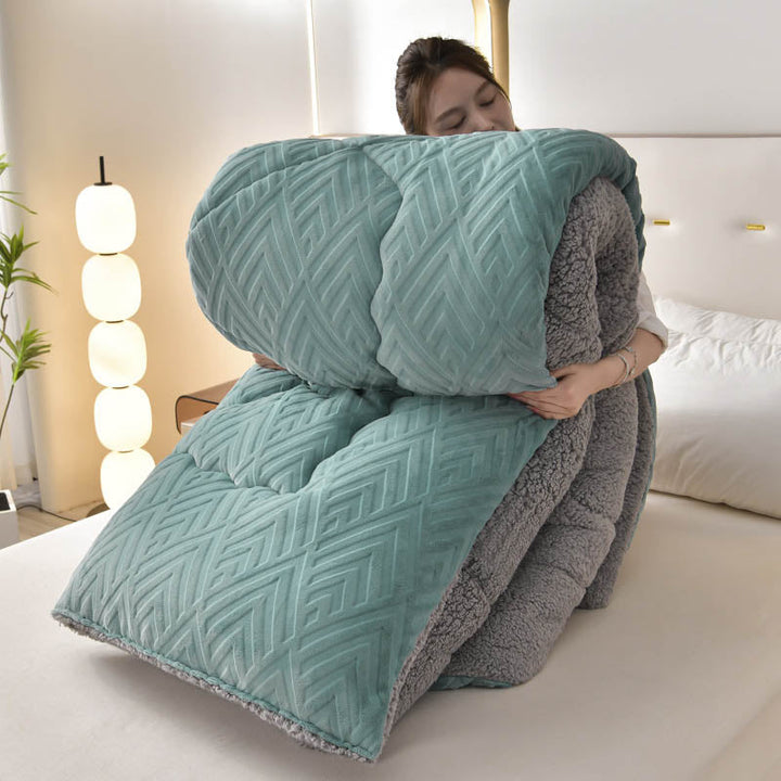 Cloudrest Quilted Sherpa Blanket