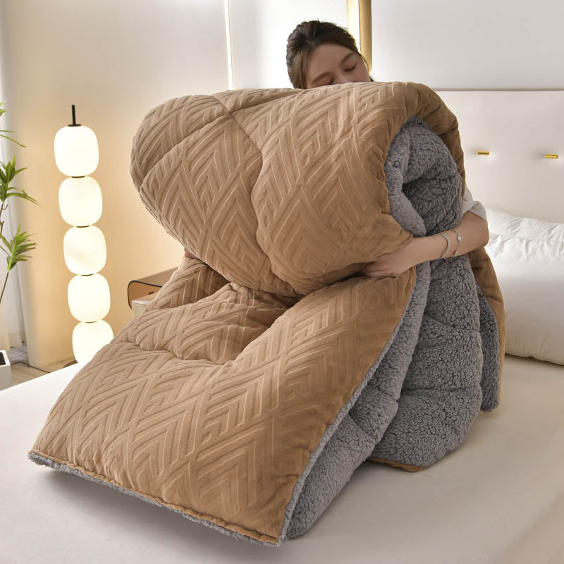 Cloudrest Quilted Sherpa Blanket