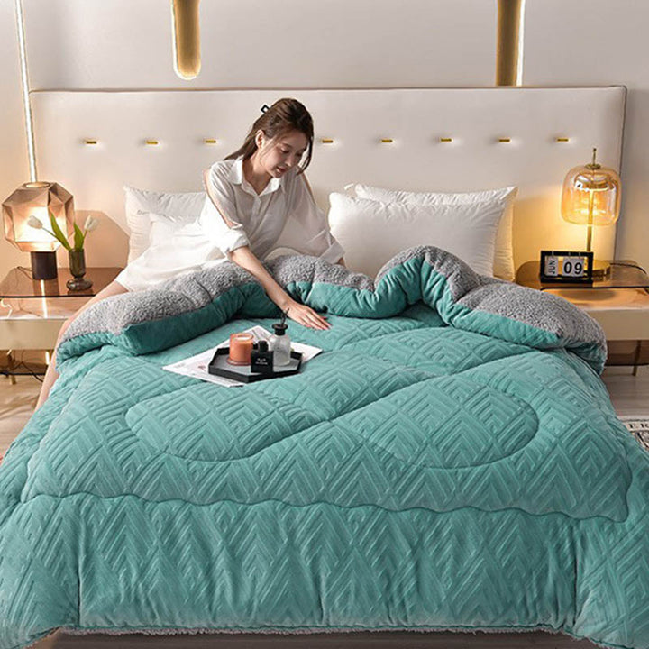 Cloudrest Quilted Sherpa Blanket