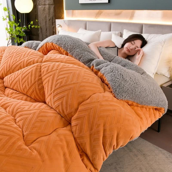 Cloudrest Quilted Sherpa Blanket