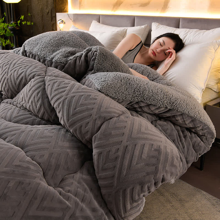 Cloudrest Quilted Sherpa Blanket