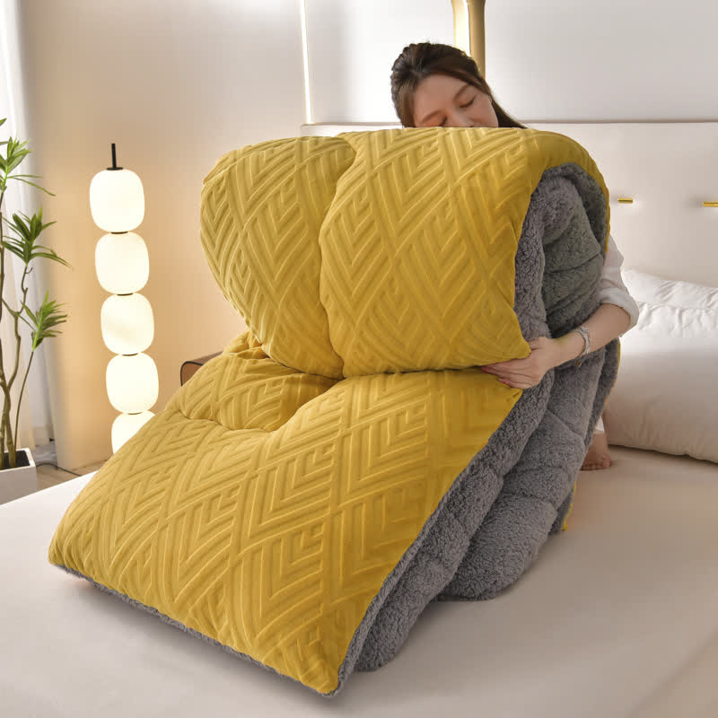 Cloudrest Quilted Sherpa Blanket