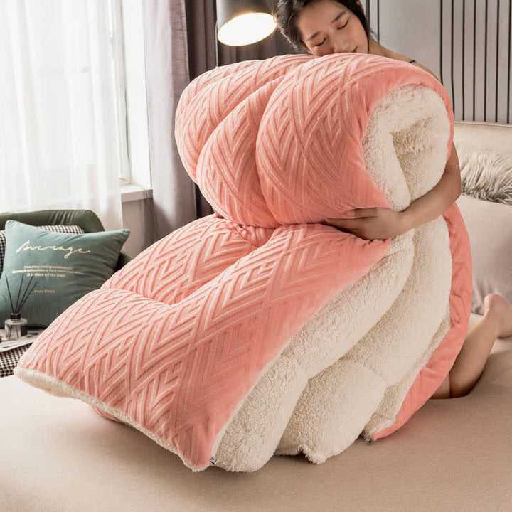 Cloudrest Quilted Sherpa Blanket