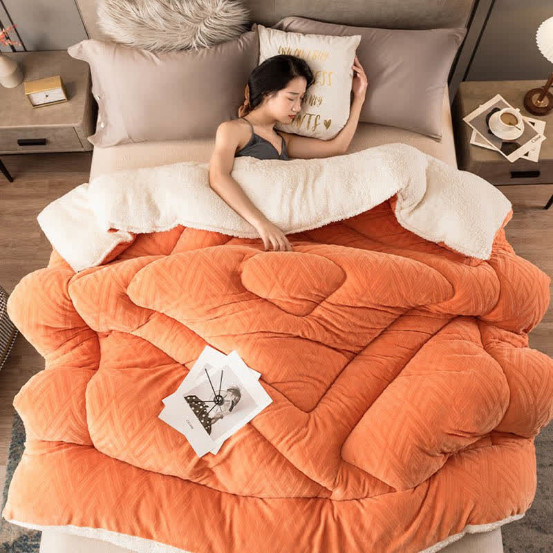 Cloudrest Quilted Sherpa Blanket