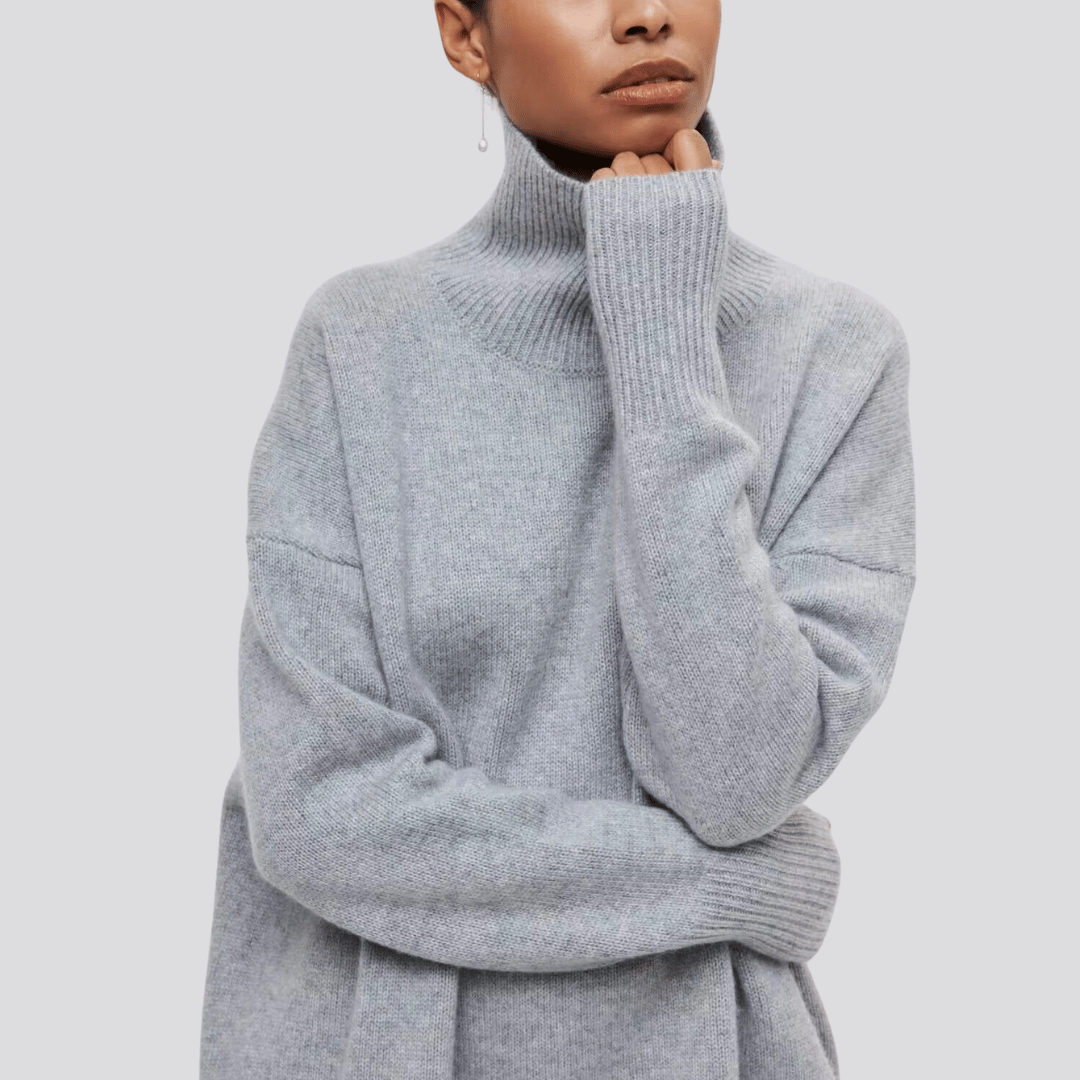 Marseille Cotton Turtleneck Sweater