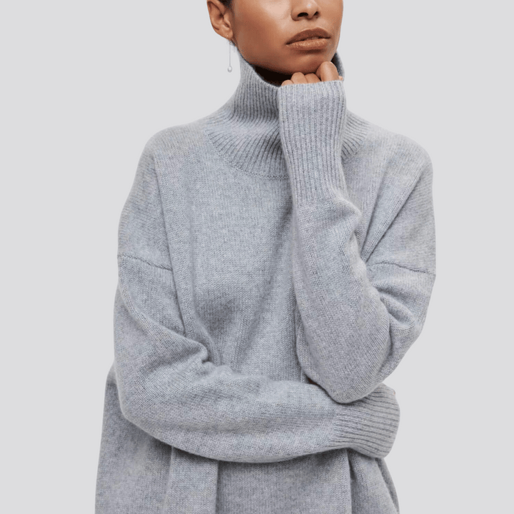Marseille Cotton Turtleneck Sweater