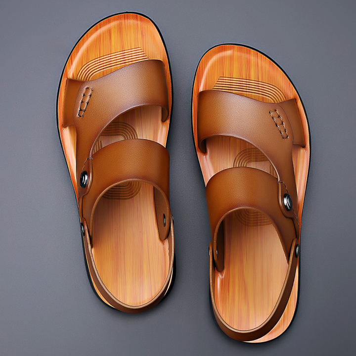 Renley Leather Sandals