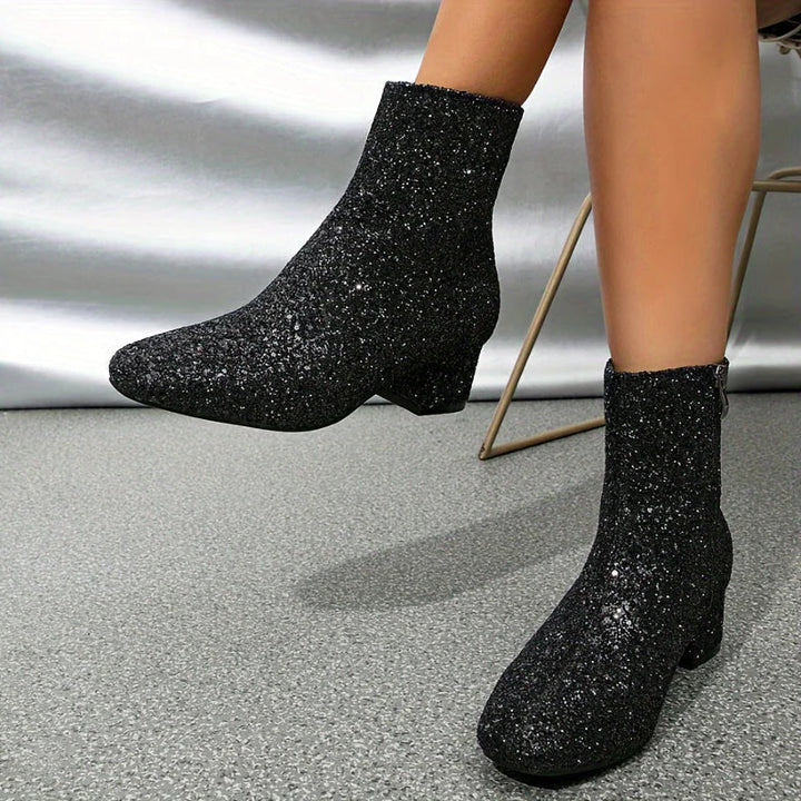 Verona Glitter Ankle Boot
