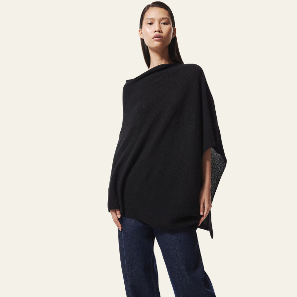 Alessandra Knit Poncho Top