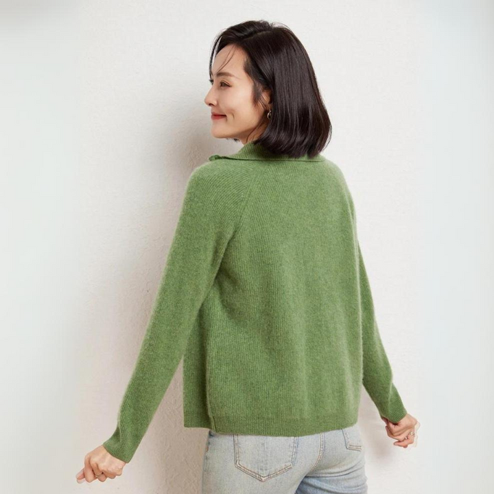 Evora Luxe Wool Zip-Up