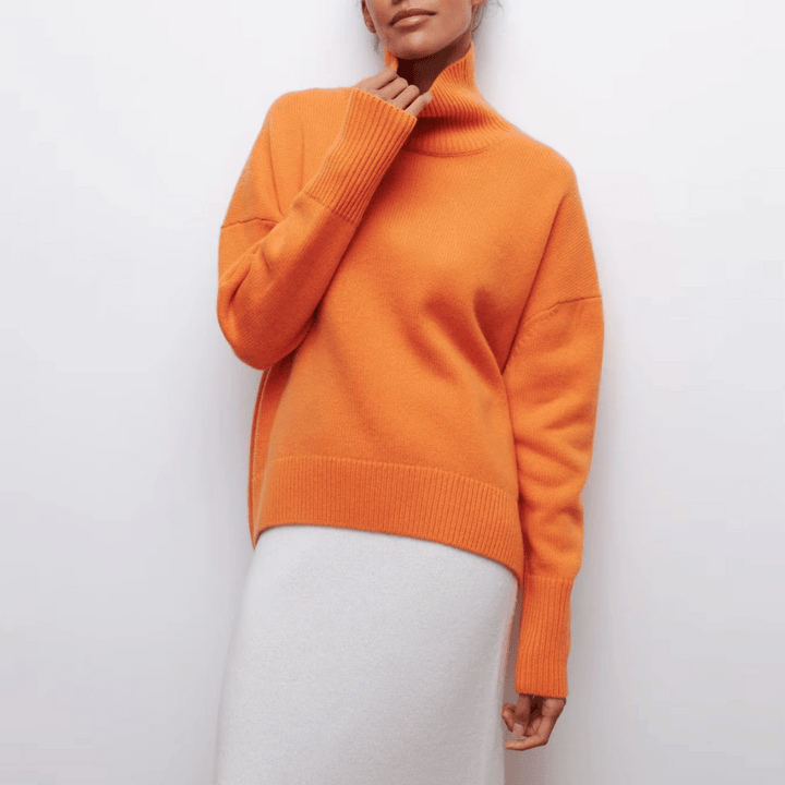 Marseille Cotton Turtleneck Sweater