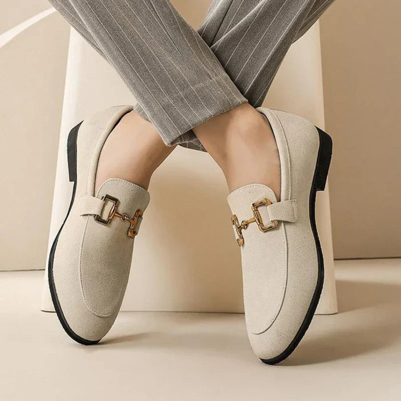 Siena Suede Horsebit Loafers – Men's Slip-On