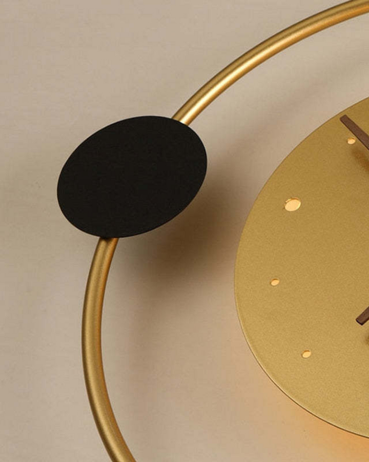 Modern LED Wall Clock – Decorative Light-Up Timepiece