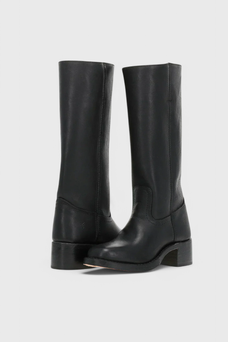 Clara Tall PU Leather Boots