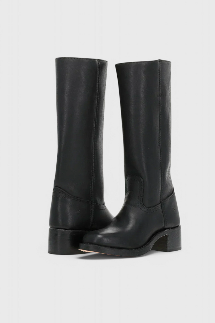 Clara Tall PU Leather Boots