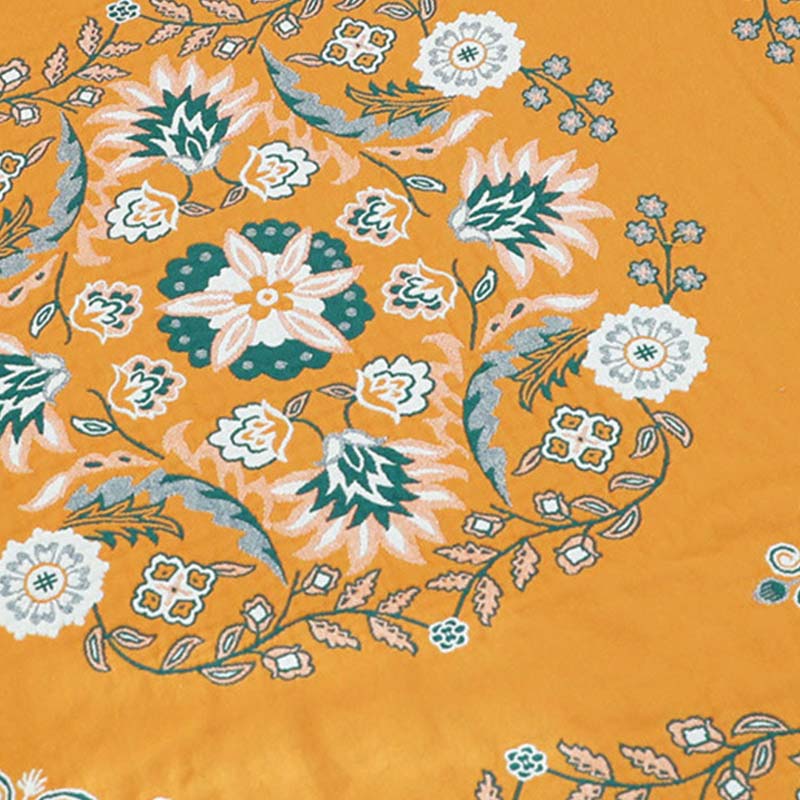 Floraya Reversible Cotton Woven Quilt