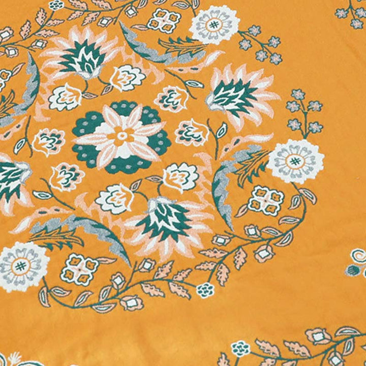 Floraya Reversible Cotton Woven Quilt
