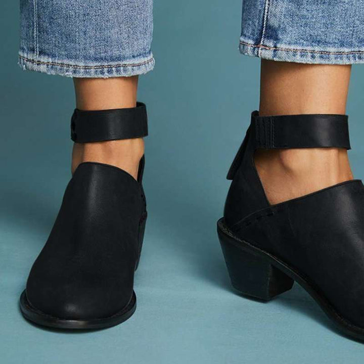 Beige Orthopedic Ankle Shoes for Women