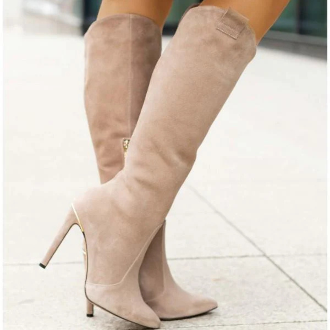 Firenze Suede Knee-High Boots