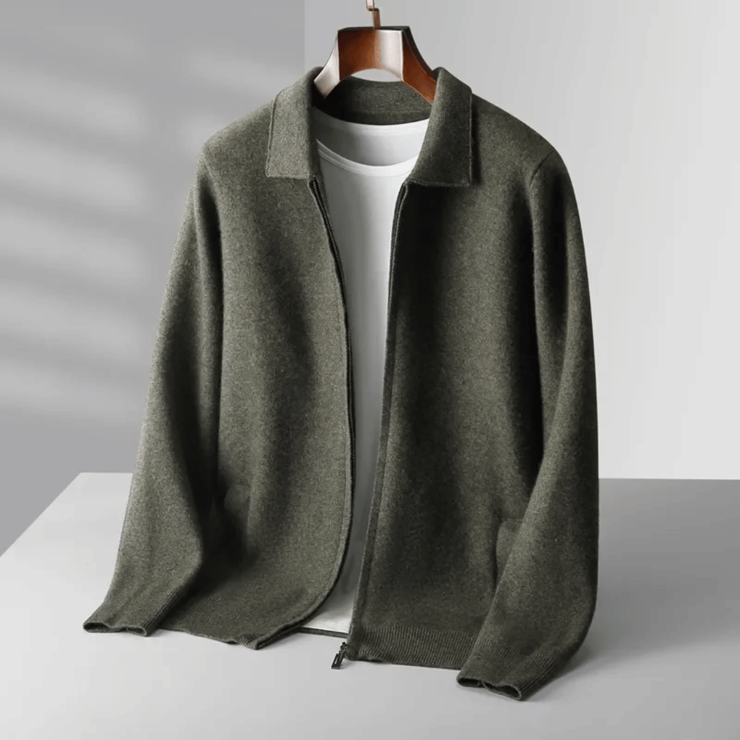 Franco Wool Knit Cardigan