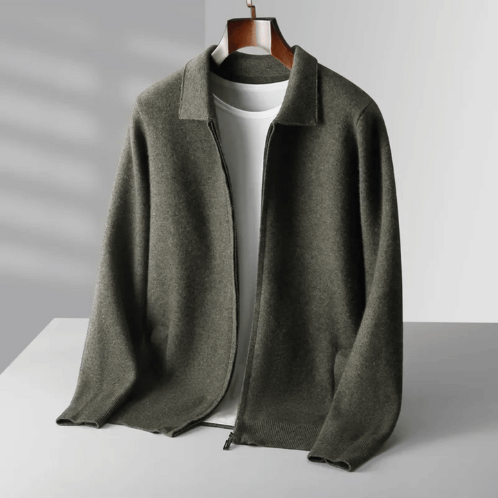Franco Wool Knit Cardigan
